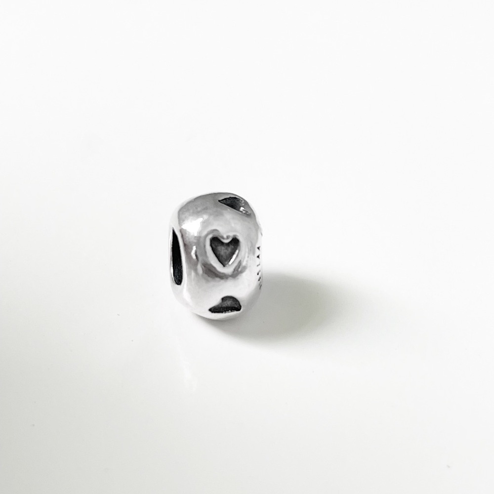 Trollbeads Heart Print Bead